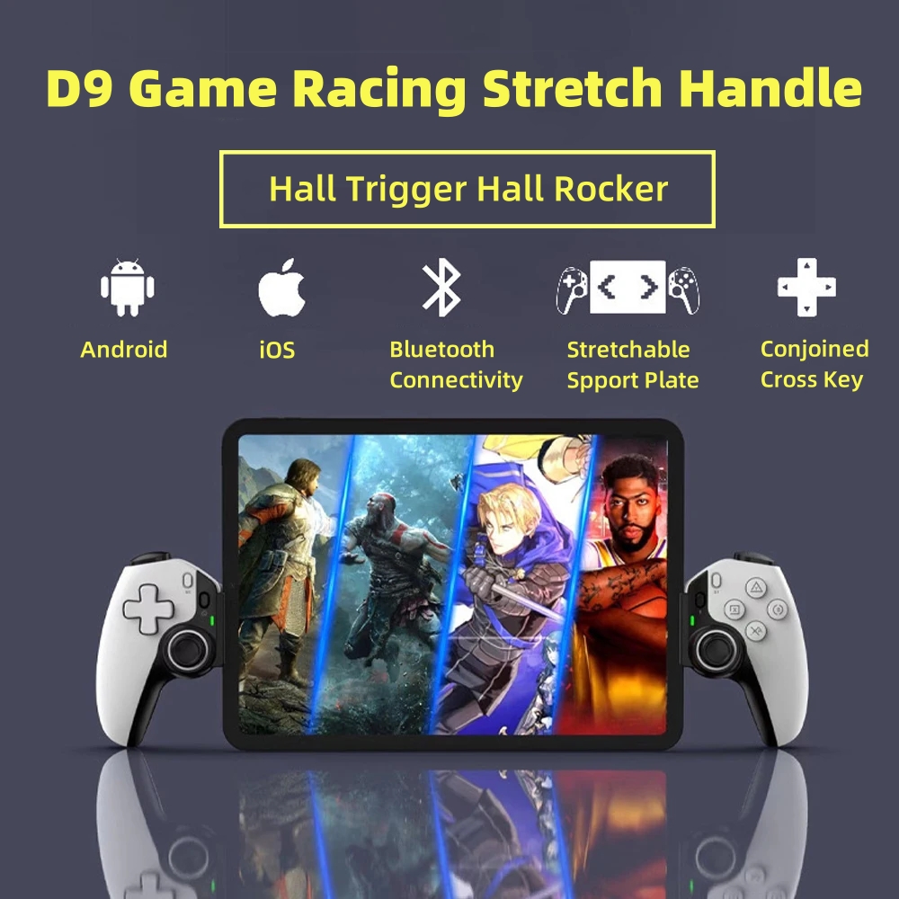 Pc Gaming Xbox - Controlador de tableta D9, mango inalámbrico