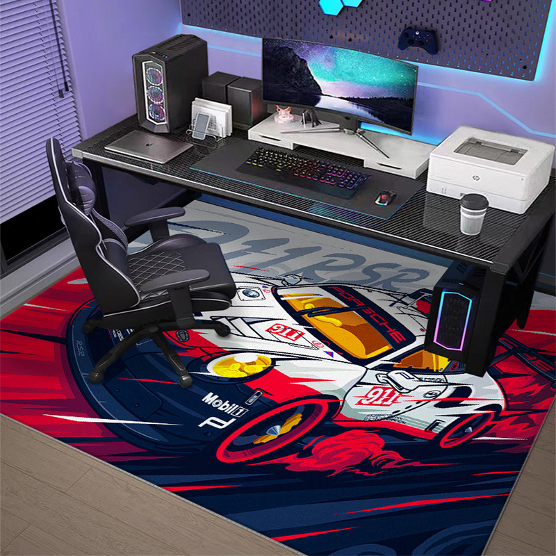 Pc Gaming Chair - Alfombra Antideslizante VIKAMA para Silla de