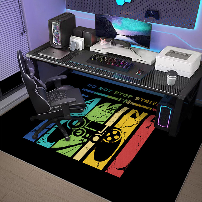 Pc Gaming Chair - VIKAMA Alfombra Antideslizante para Silla de