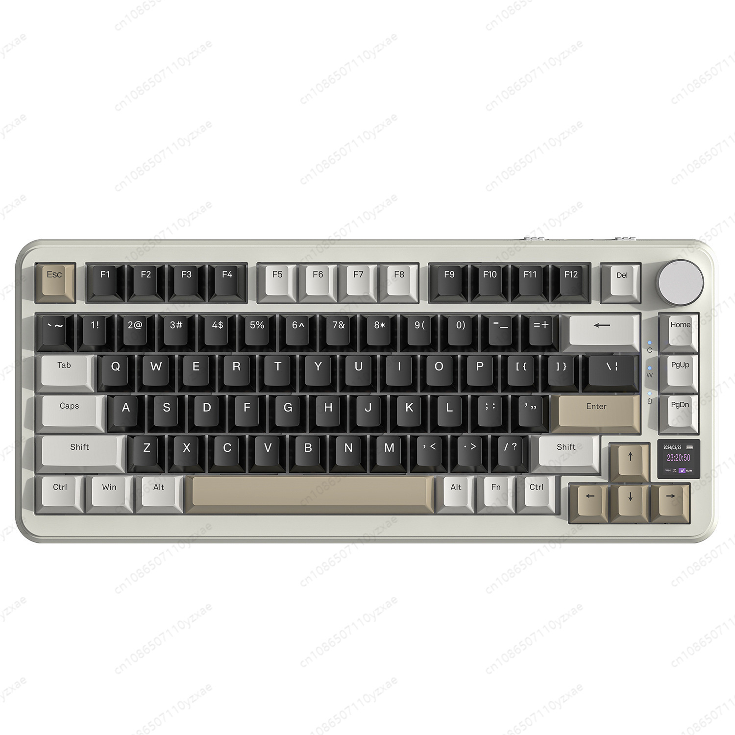 Pc Gaming Aesthetic - Nuevo Teclado Mecánico AL66 2024, Aleación