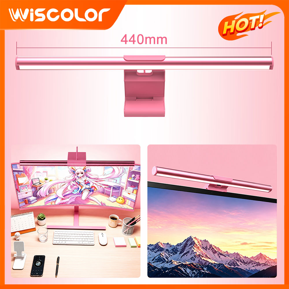 Pc Gaming Pink - Barra de Luz LED para Monitor,