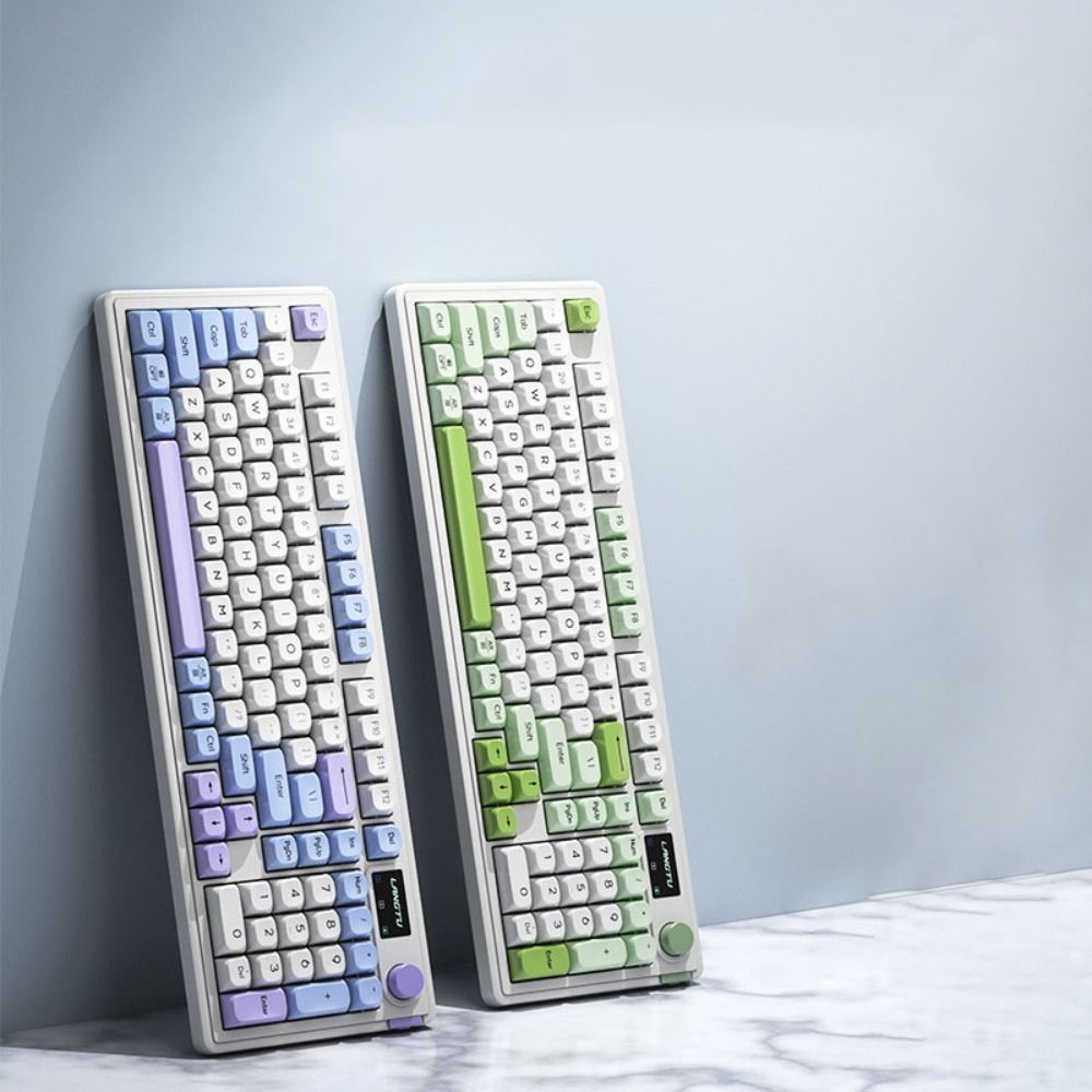 Anti-Ghosting Keyboard - Teclado Mecánico ABS de Tres Modos,