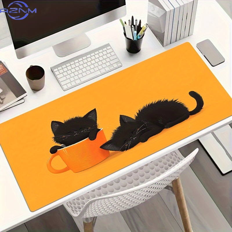 Pc Gaming Orange - Alfombrilla de ratón para juegos con