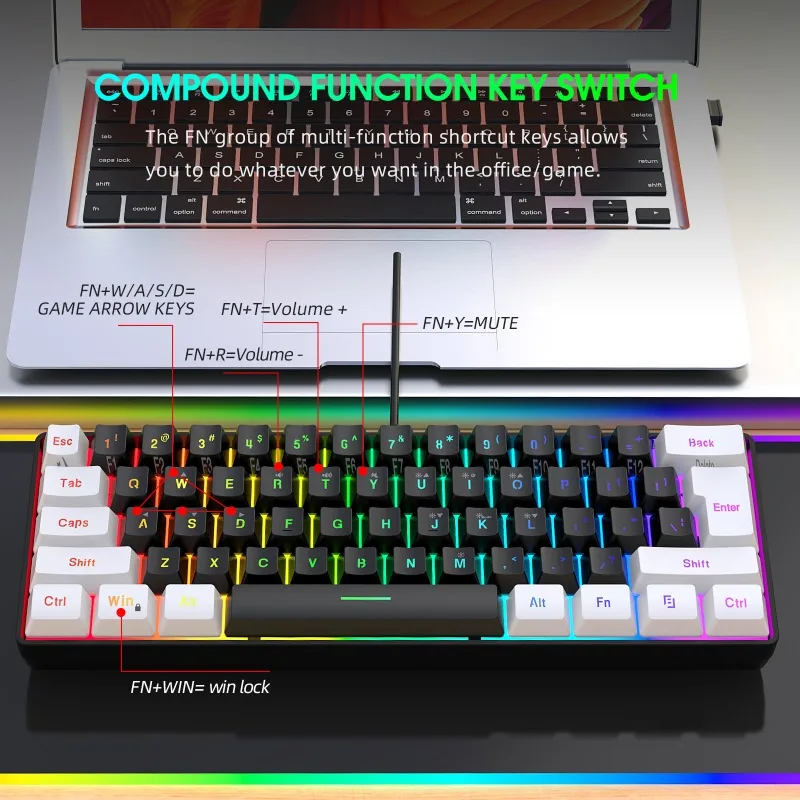 Kit de Teclado y Ratón para Ju - Pc Gaming Kit reseña y precio