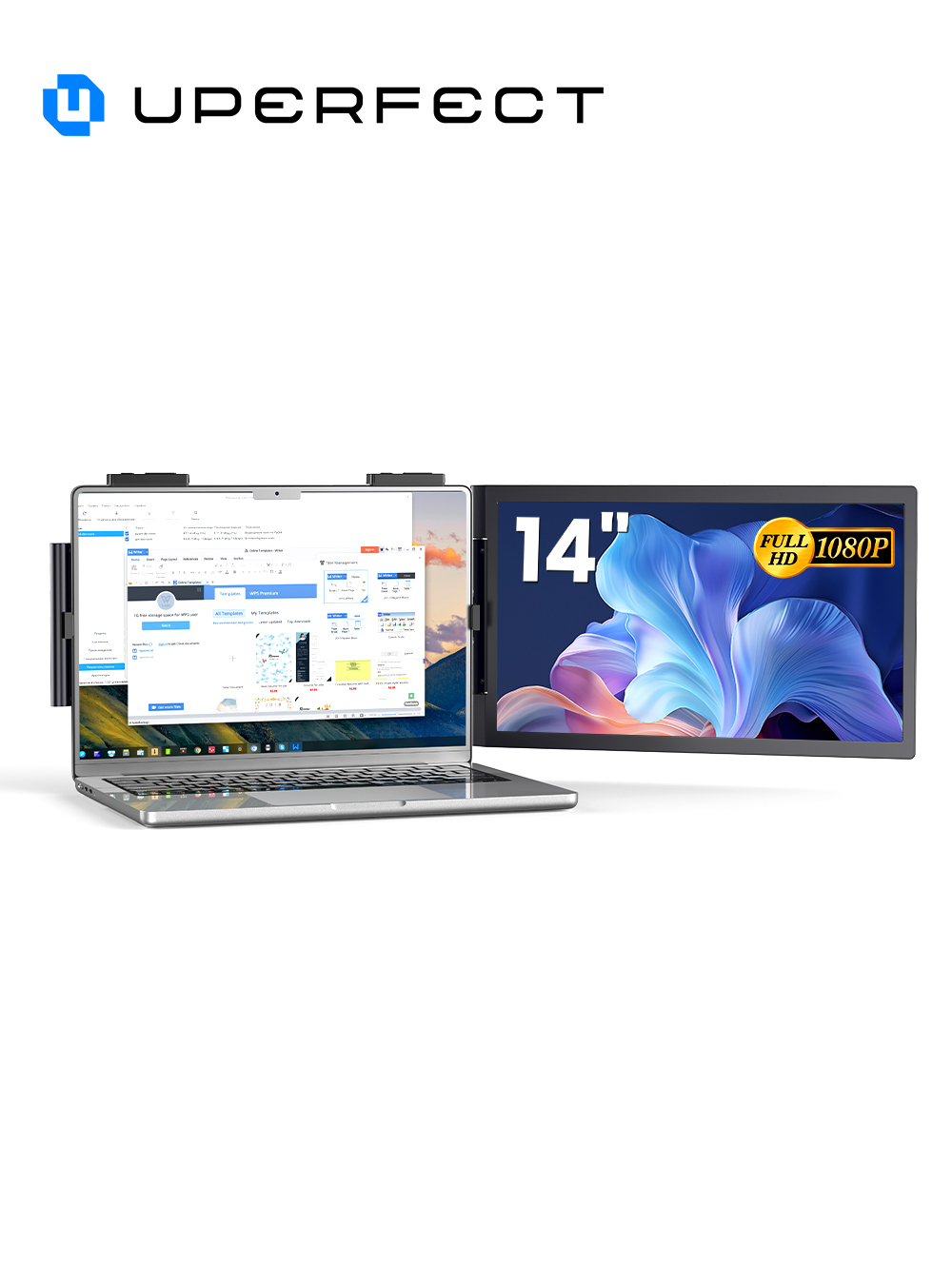 Monitor portátil UPERFECT de 1 - Pc Gaming Y Monitor reseña y precio