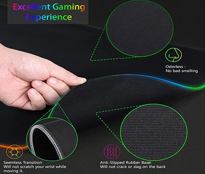 Alfombrilla de ratón RGB HD XX - Pc Gaming Girl reseña y precio