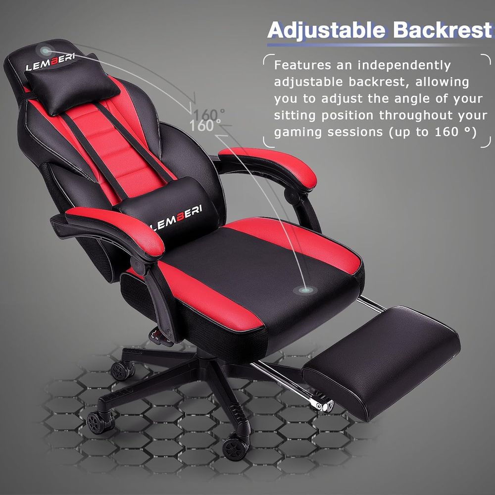 Silla Gaming Ergonómica y Alta - Pc Gaming Chair reseña y precio