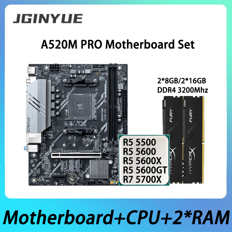 Kit de Placa Base JGINYUE A520 - Pc Gaming Kit reseña y precio