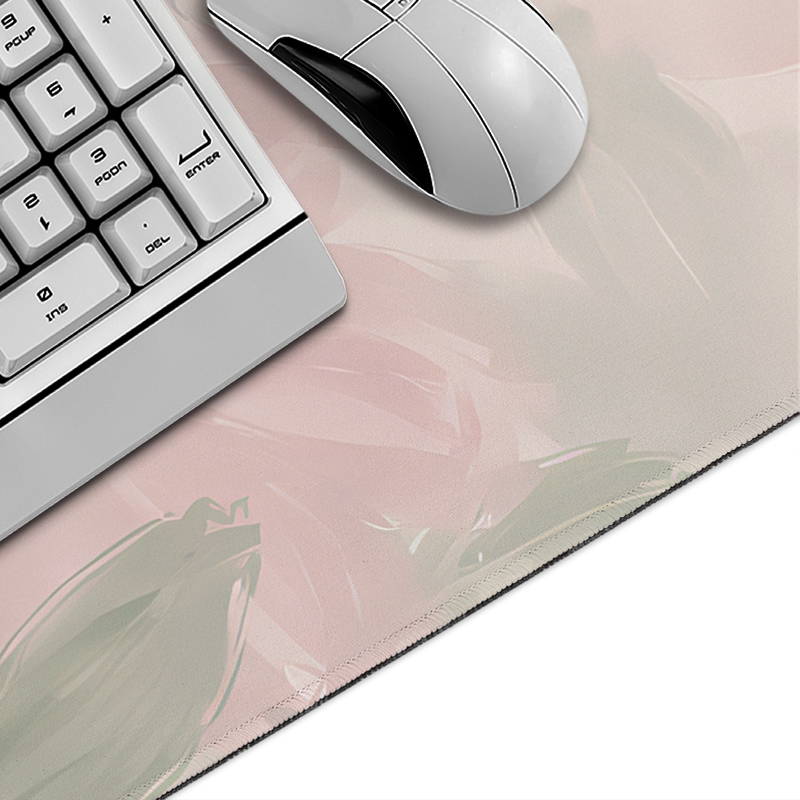 Alfombrilla de ratón rosa Saku - Pc Gaming Pink reseña y precio