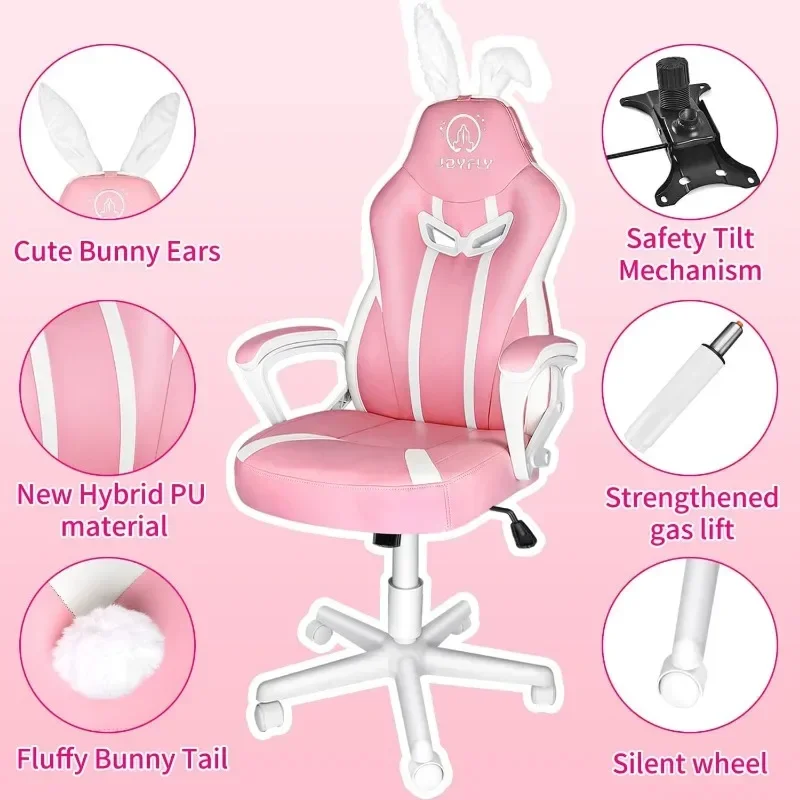 v Silla de juegos para niños,  - Pc Gaming Chair reseña y precio