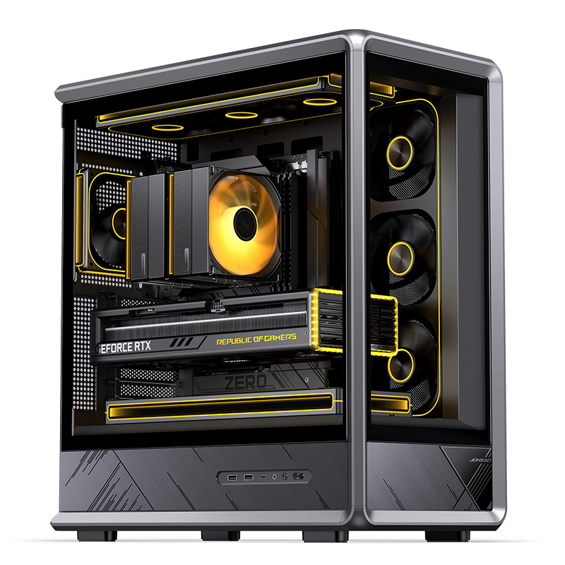 Caja de PC JONSBO D401 ATX, ma - Pc Gaming Jonsbo reseña y precio