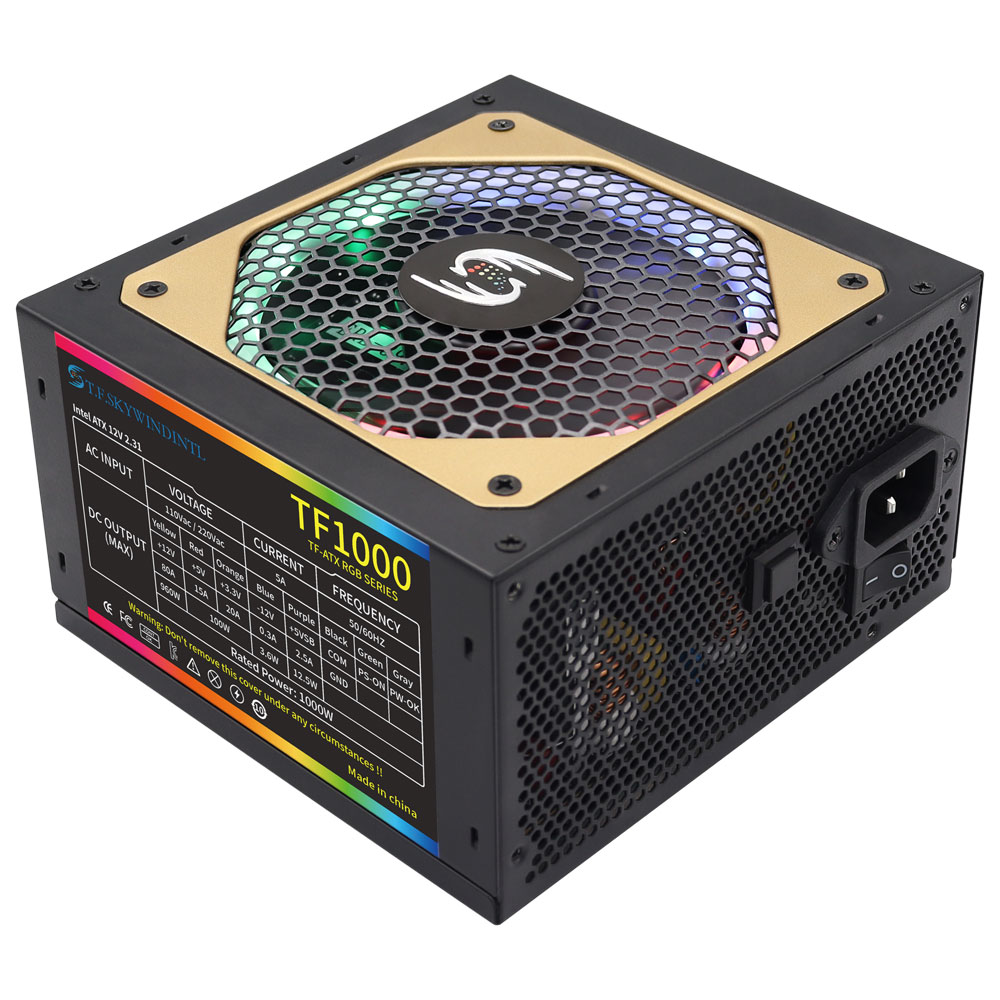 T.F. Skywinintl-fuente de alim - Pc Gaming Watt reseña y precio