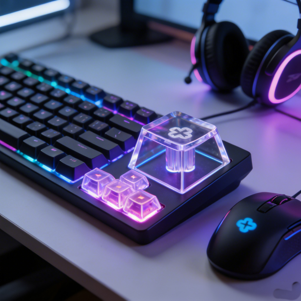 Teclas R4 transparentes de ABS - Anti-Ghosting Keyboard reseña y precio