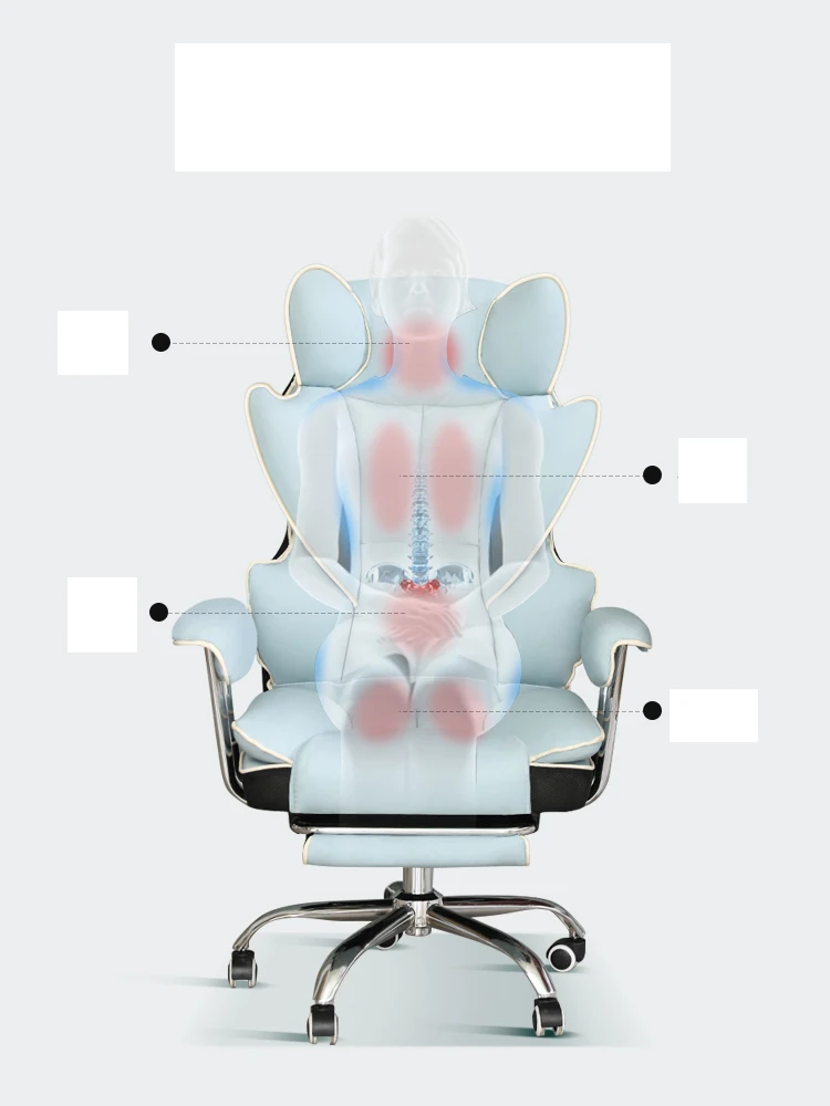 Nuevo Sillón Gamer Ergonómico  - Pc Gaming Chair reseña y precio