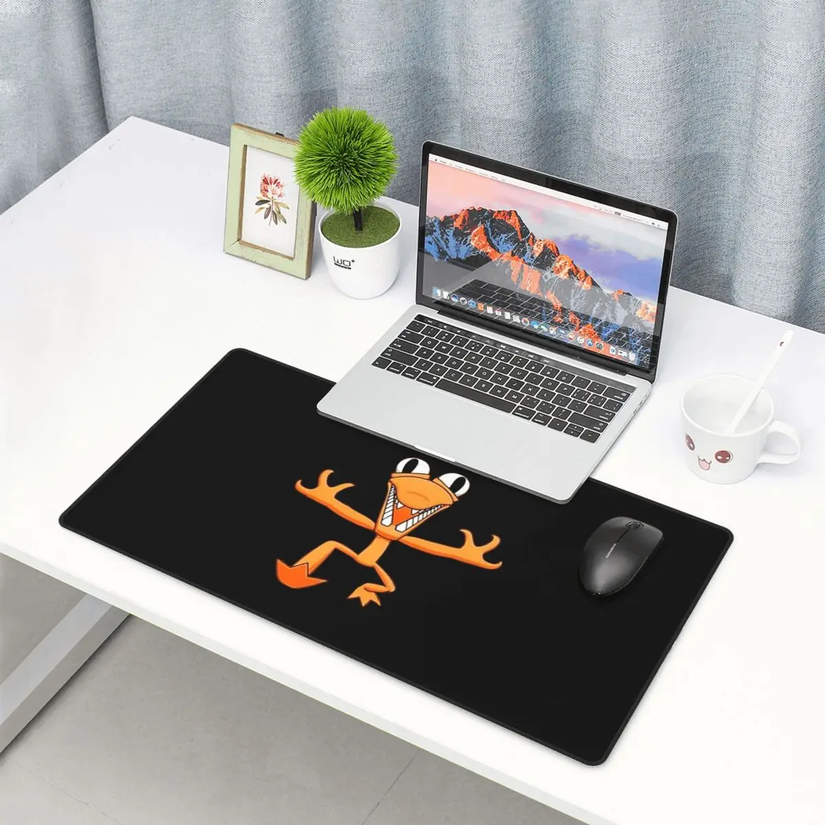 Alfombrilla grande para ratón, - Pc Gaming Orange reseña y precio