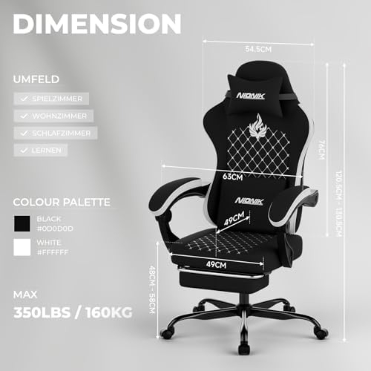 Silla Gaming con Masaje, Silla - Pc Gaming Chair reseña y precio