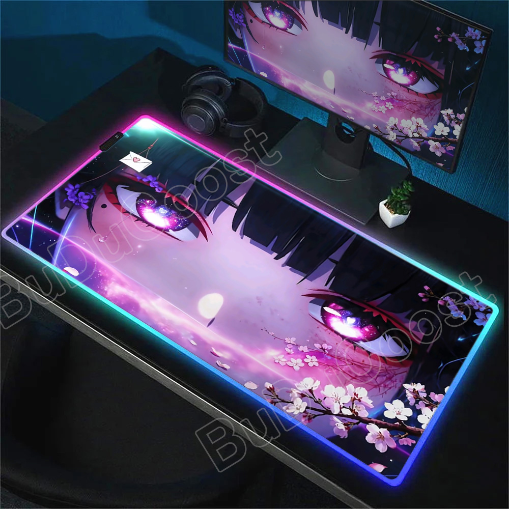 Nuevo RGB JK Girl Chisa alfomb - Pc Gaming Girl reseña y precio